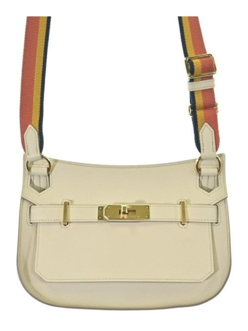Hermes Jypsiere Mini Rocabar Veau Swift Beton Gold